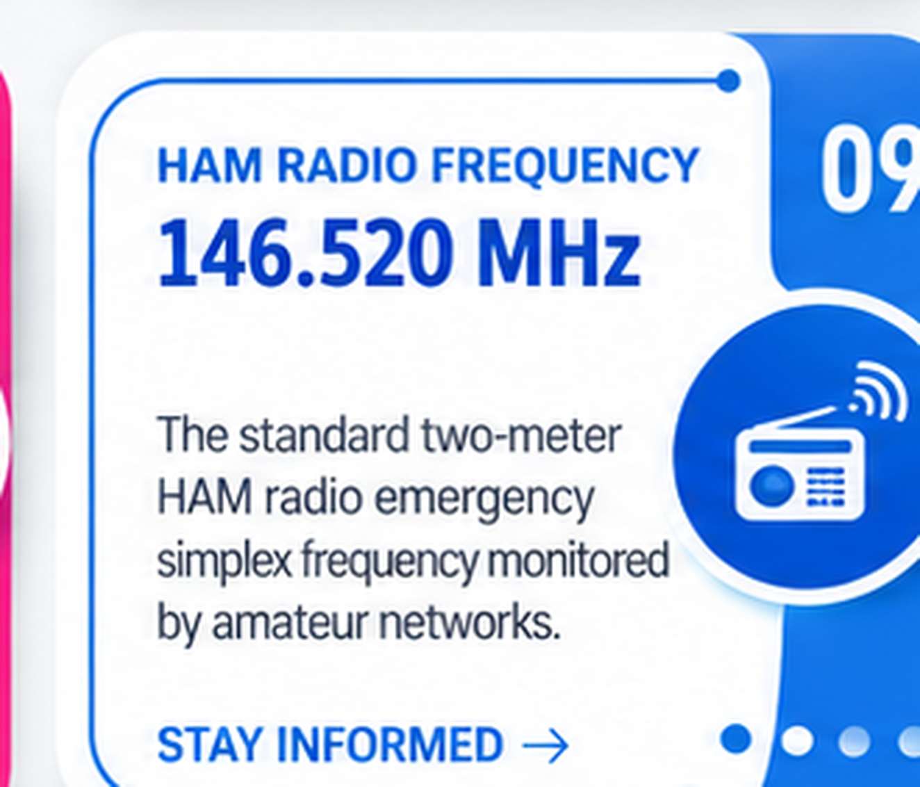 HAM emergency simplex — 146.520 MHz